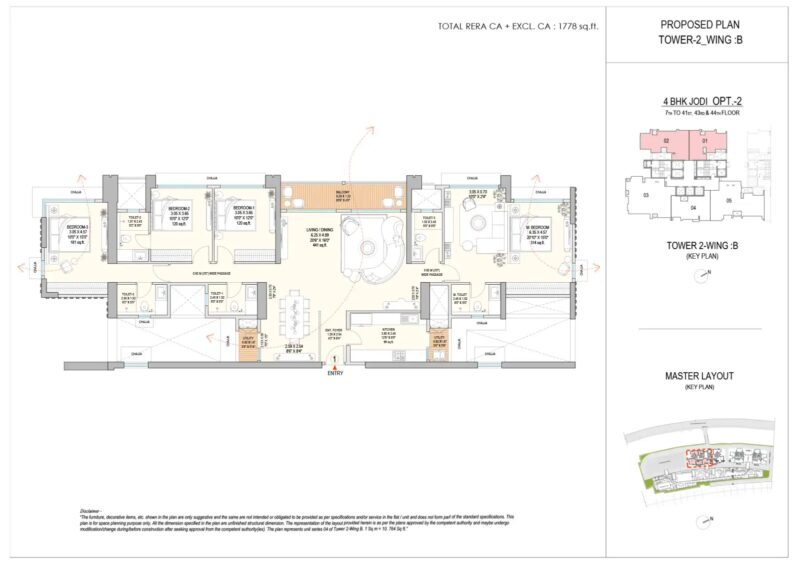 Palatial 3 BHK Starting at 5.75 Crore + kandivali